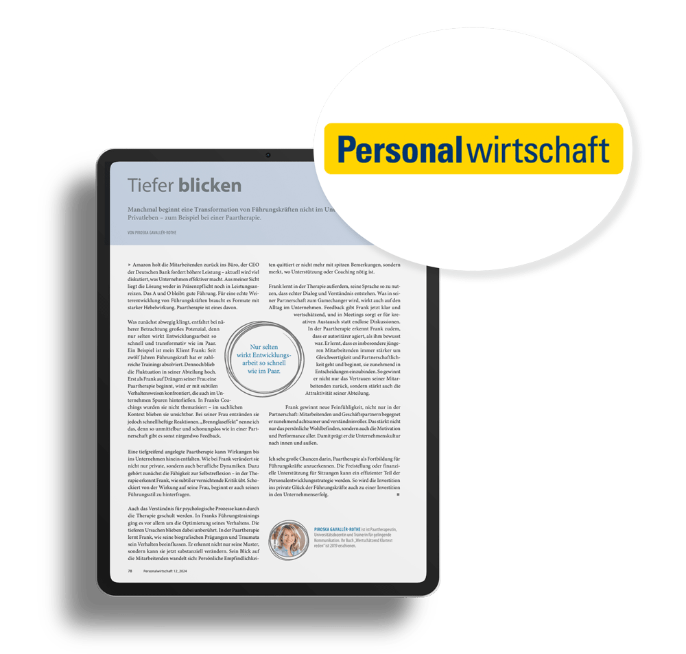 Auszug aus "Personalwirtschaft"